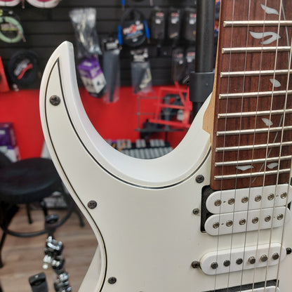 2016 Ibanez JEMJRL 1P-01 Steve Vai Signature "Left Handed" Electric Guitar - White SN# I160414806 "Sold As Is Has Body Damage"