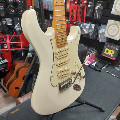 2016 Dean Zelinsky Tagliare Z-Glide HSH Electric Guitar - White w/ Tweed Hardcase "Made In USA" SN# S1600282