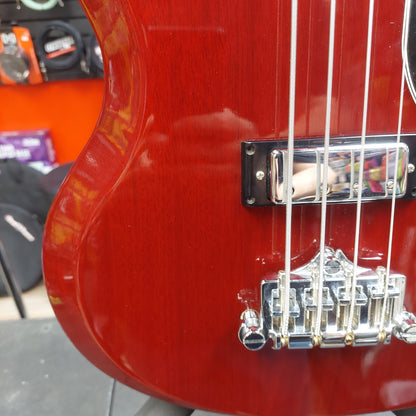 2008 Gibson SG Standard Short Scale Bass USA – Cherry Finish w/ Gibson Hardcase "Made In USA" SN#  03478606