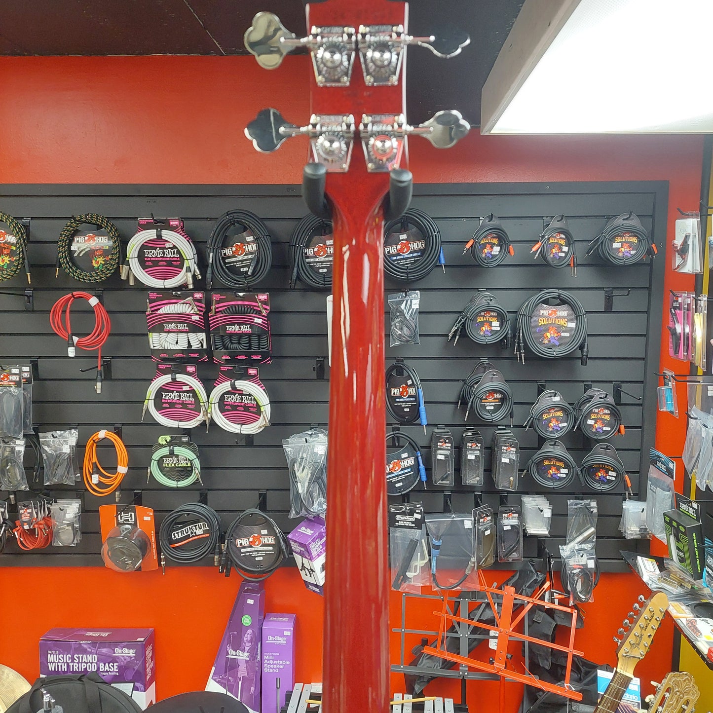 2008 Gibson SG Standard Short Scale Bass USA – Cherry Finish w/ Gibson Hardcase "Made In USA" SN#  03478606