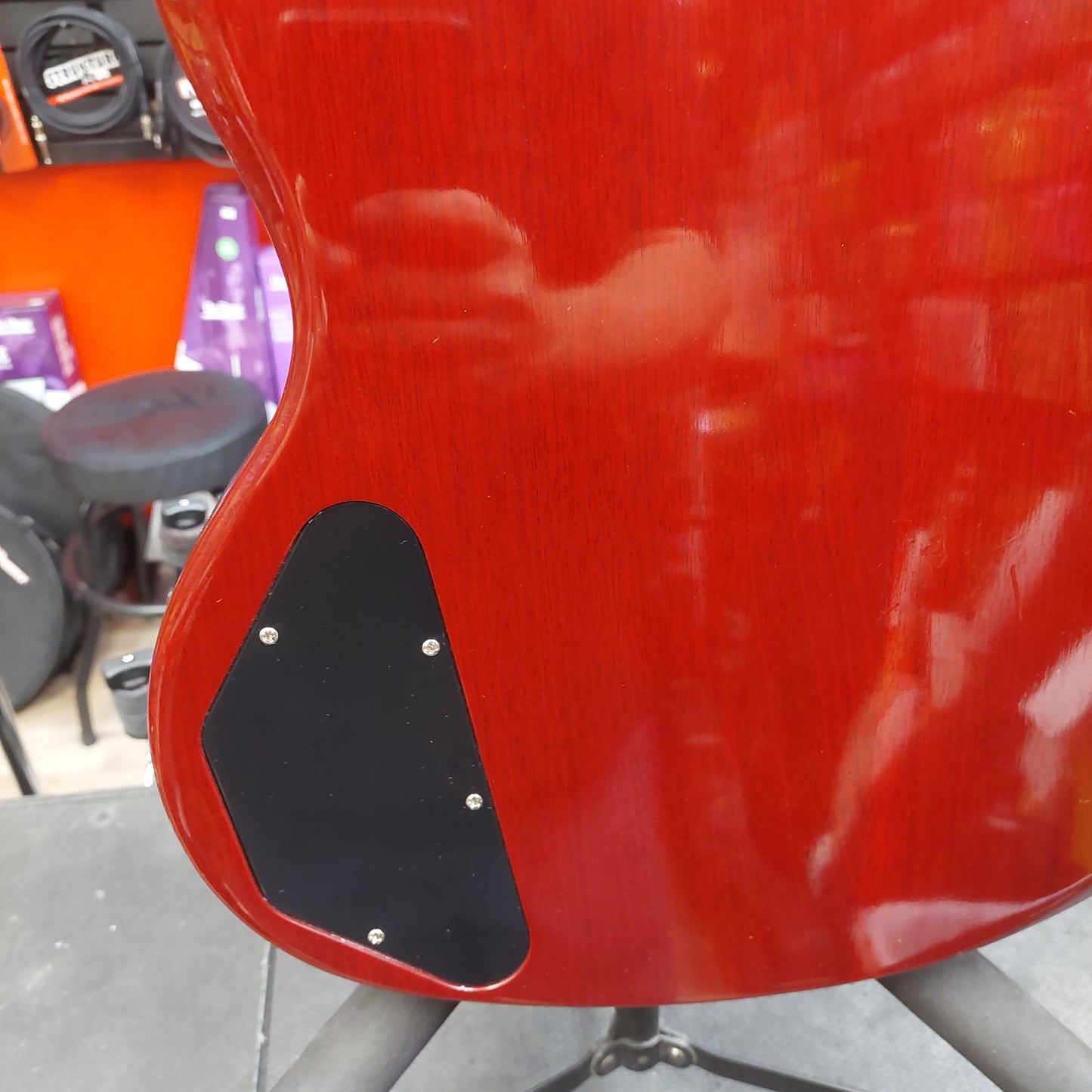2008 Gibson SG Standard Short Scale Bass USA – Cherry Finish w/ Gibson Hardcase "Made In USA" SN#  03478606