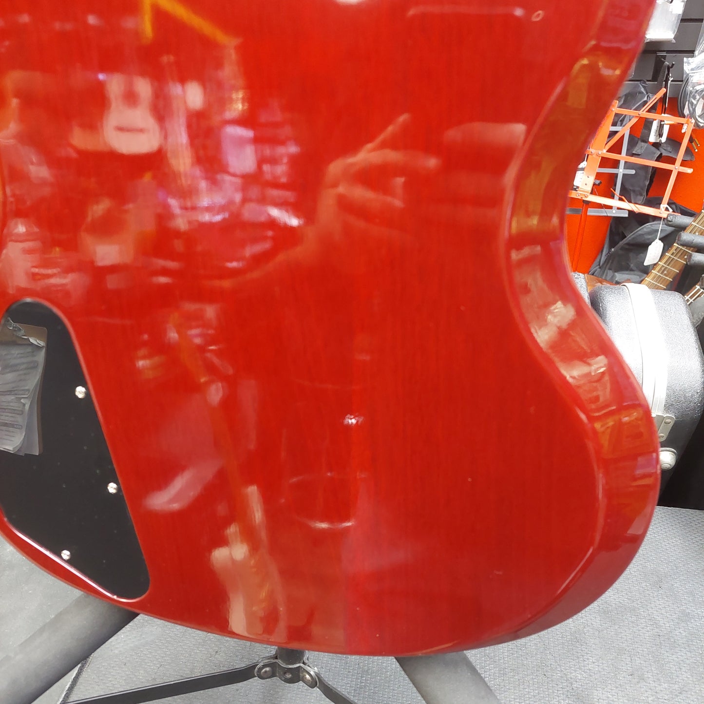 2008 Gibson SG Standard Short Scale Bass USA – Cherry Finish w/ Gibson Hardcase "Made In USA" SN#  03478606