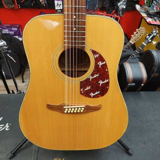 1988-1992 Fender Santa Maria 12-String Acoustic Guitar - Natural "Made In Korea" SN # 5219677
