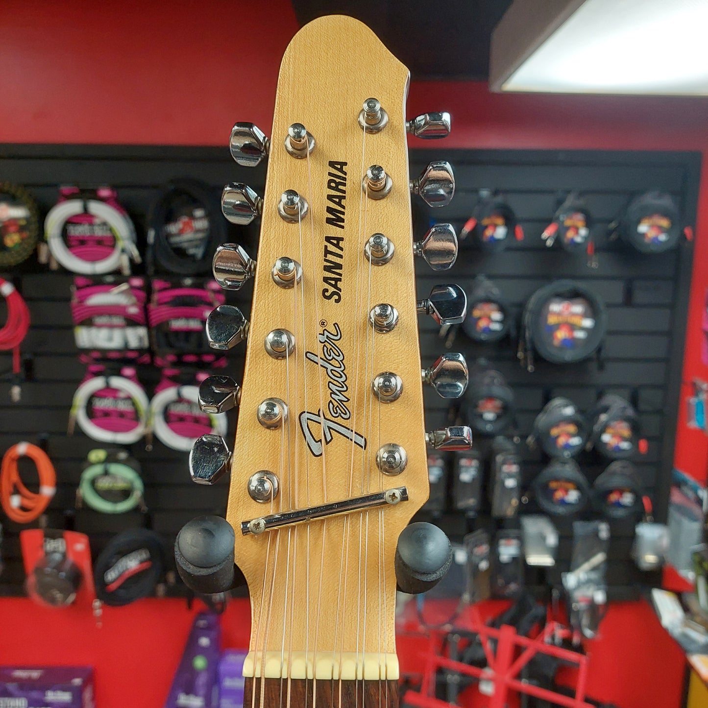 1988-1992 Fender Santa Maria 12-String Acoustic Guitar - Natural "Made In Korea" SN # 5219677
