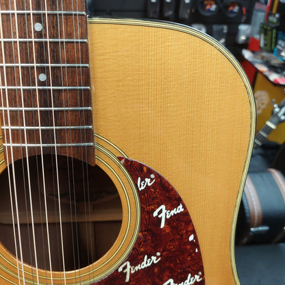 1988-1992 Fender Santa Maria 12-String Acoustic Guitar - Natural "Made In Korea" SN # 5219677