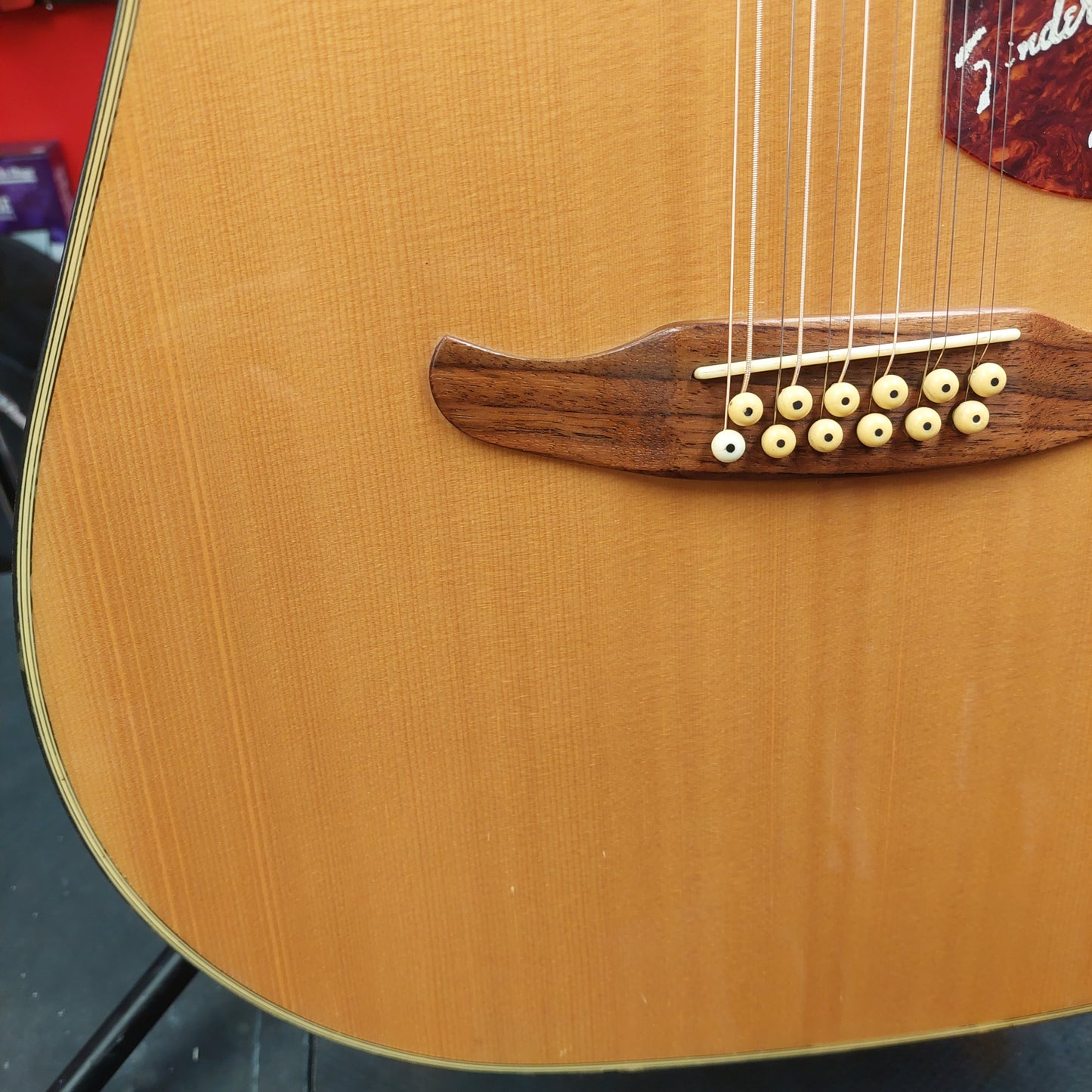 1988-1992 Fender Santa Maria 12-String Acoustic Guitar - Natural "Made In Korea" SN # 5219677