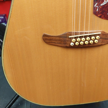 1988-1992 Fender Santa Maria 12-String Acoustic Guitar - Natural "Made In Korea" SN # 5219677