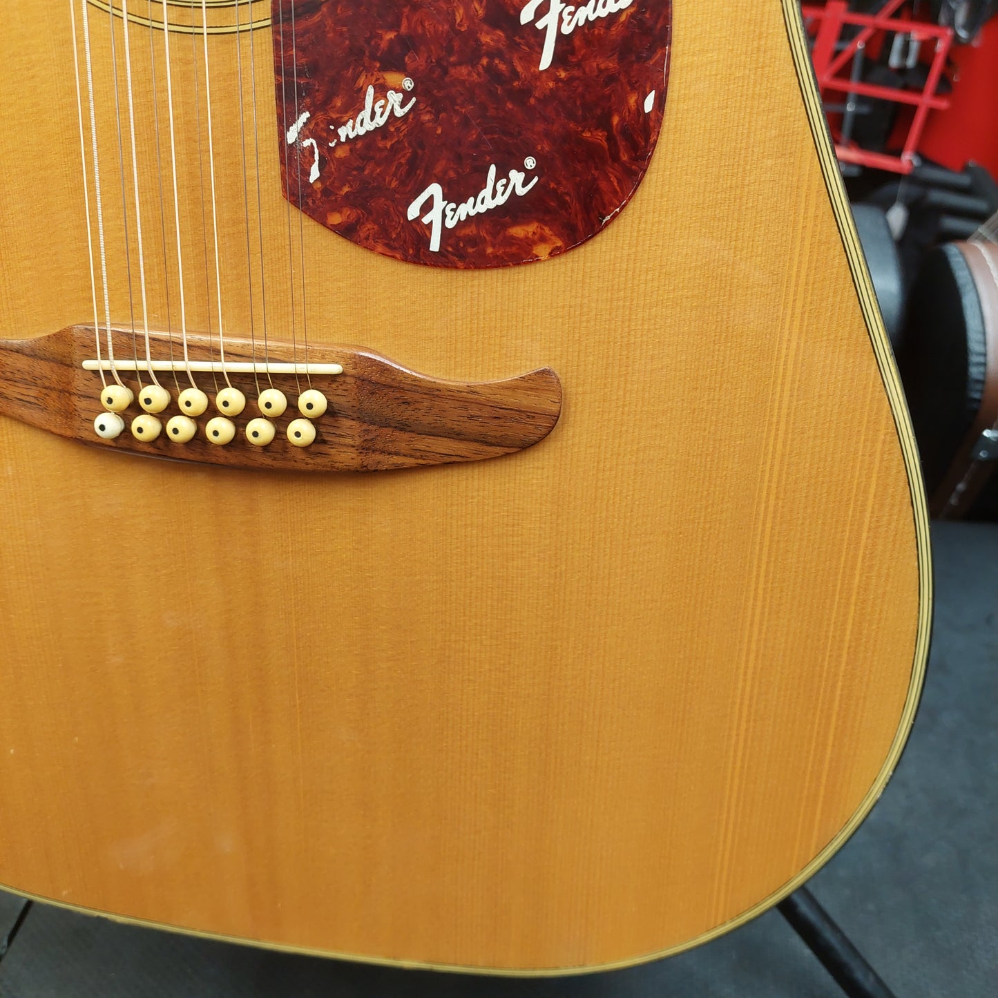 1988-1992 Fender Santa Maria 12-String Acoustic Guitar - Natural "Made In Korea" SN # 5219677