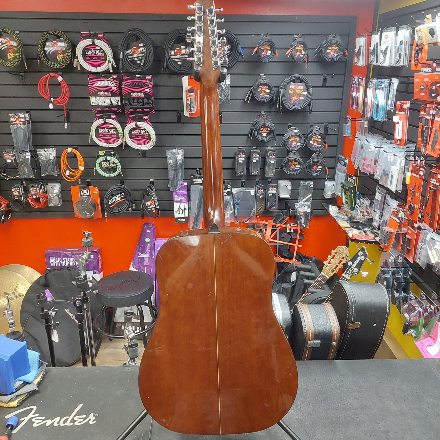 1988-1992 Fender Santa Maria 12-String Acoustic Guitar - Natural "Made In Korea" SN # 5219677