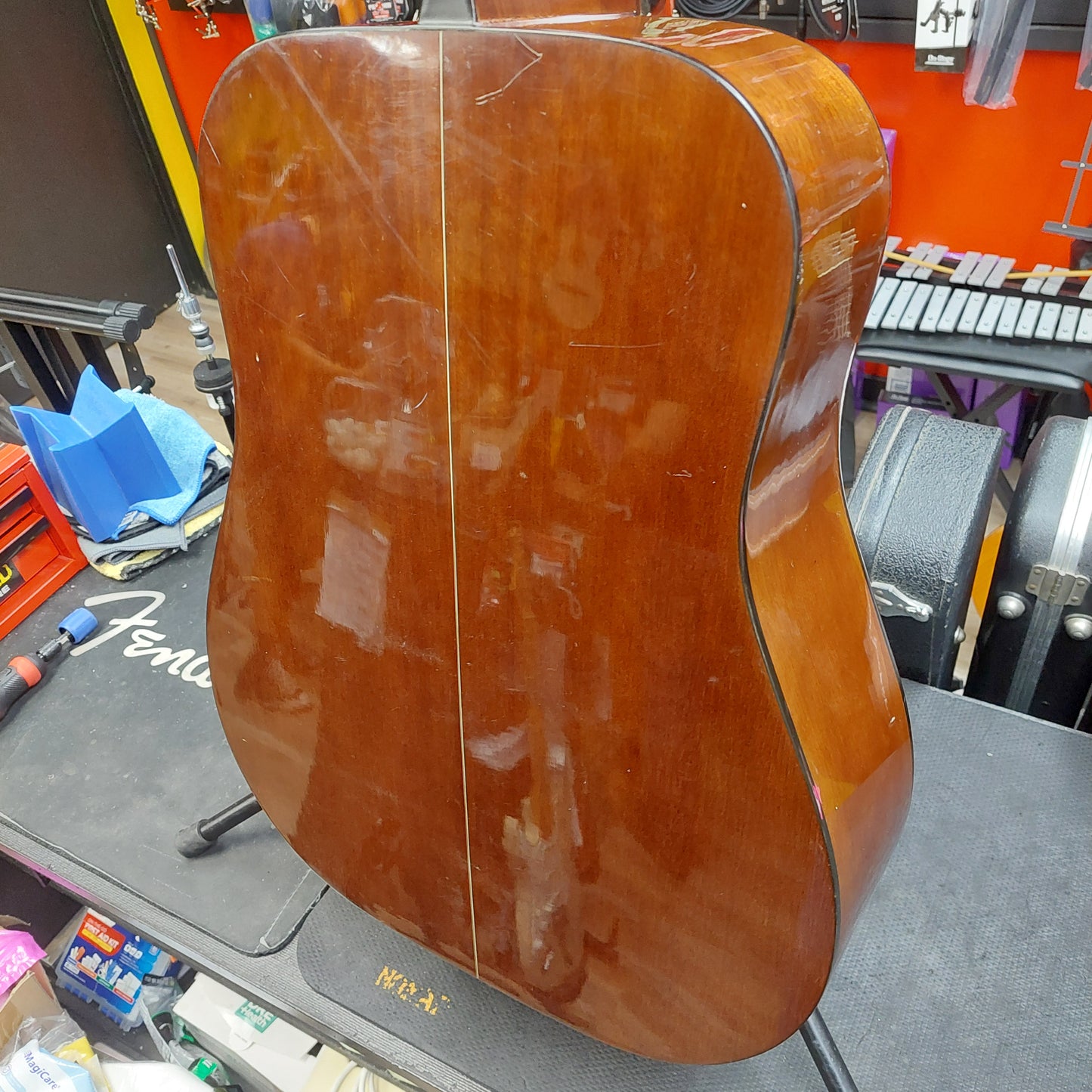 1988-1992 Fender Santa Maria 12-String Acoustic Guitar - Natural "Made In Korea" SN # 5219677