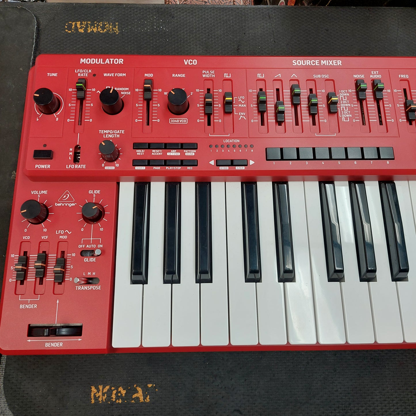 Behringer MS-1 MK II-RD Analog Synthesizer - Red w/ Original Box (USED)