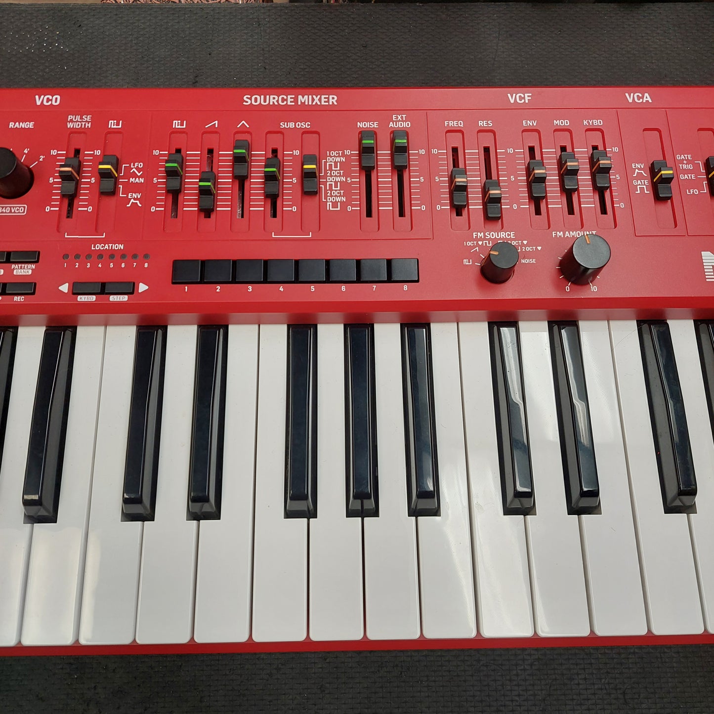 Behringer MS-1 MK II-RD Analog Synthesizer - Red w/ Original Box (USED)