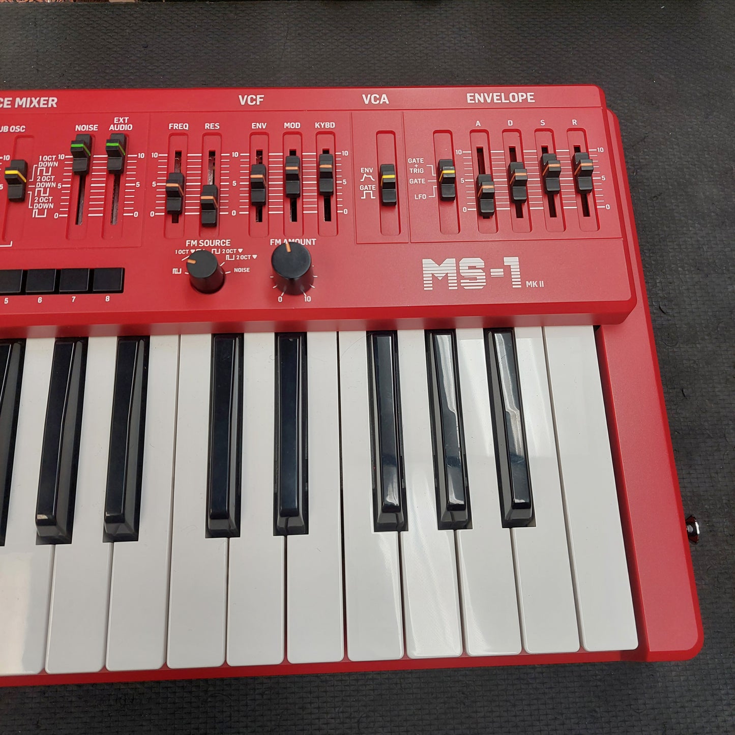 Behringer MS-1 MK II-RD Analog Synthesizer - Red w/ Original Box (USED)