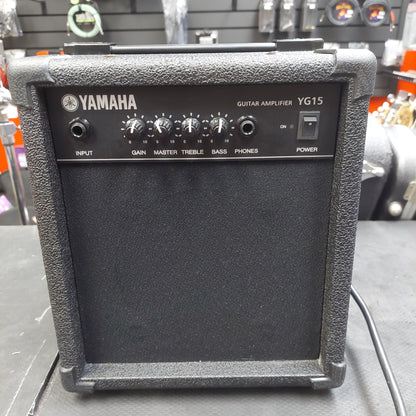 1990's Vintage YAMAHA YG15 Guitar Amplifier 15 Watts (USED) SN# 030804662