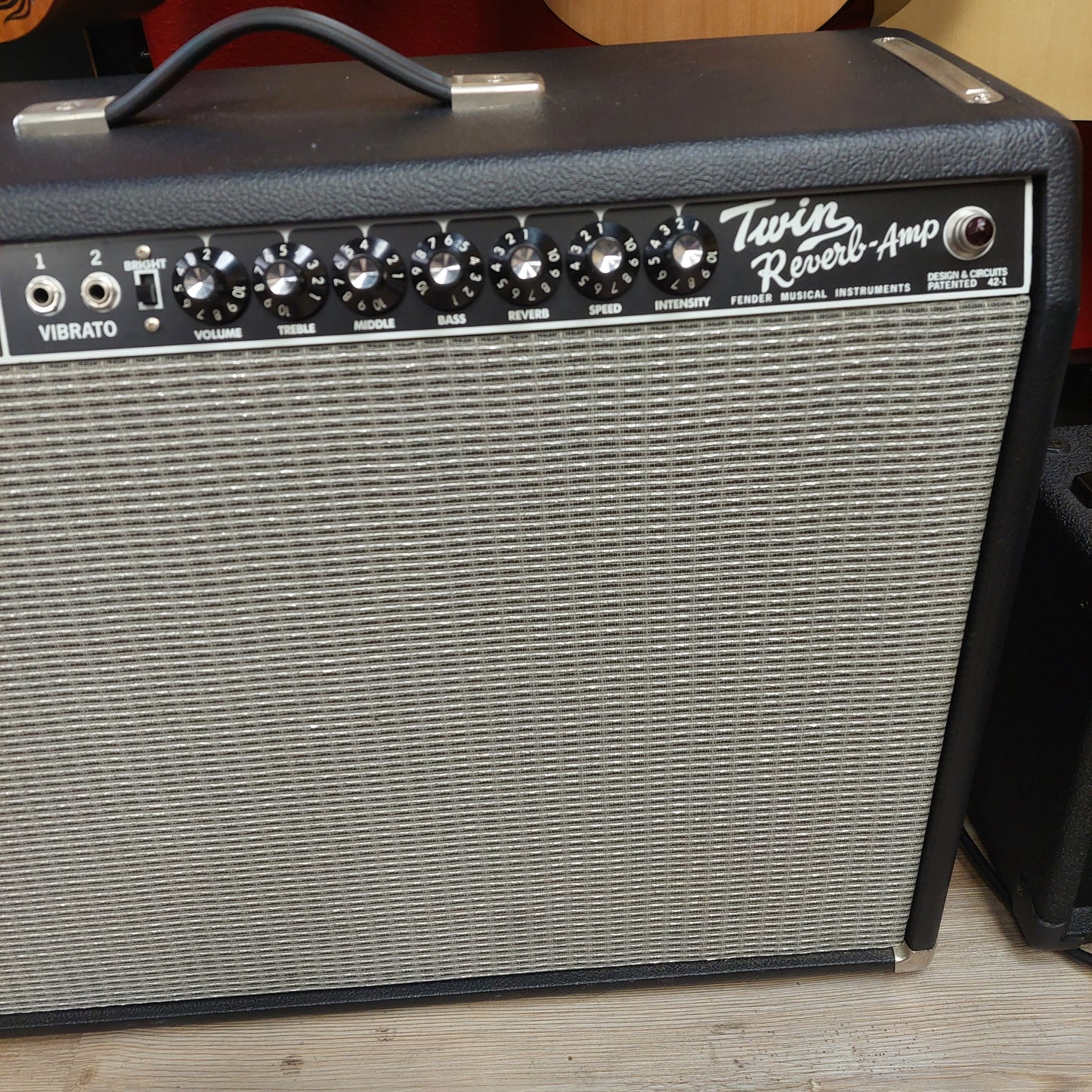 2000's Fender Twin Reverb Guitar Combo Amplifier w/ Footswitch (USED) "Made In USA"