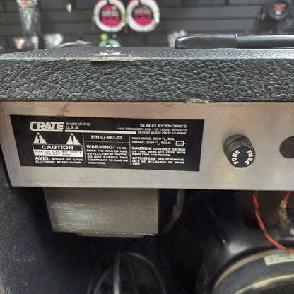 1990's CRATE GX-120 Guitar Combo Amplifier 120-watt solid-state 1x12" (USED) SN# AHJDJ60077
