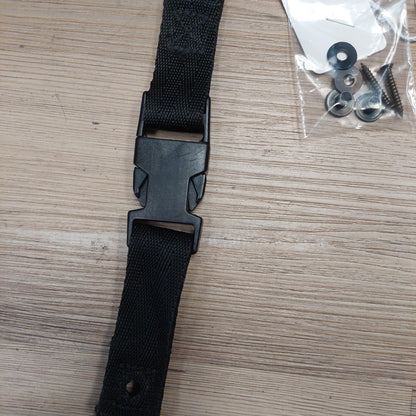 DiMarzio 3" Clip Lock Guitar Strap - Black (USED)