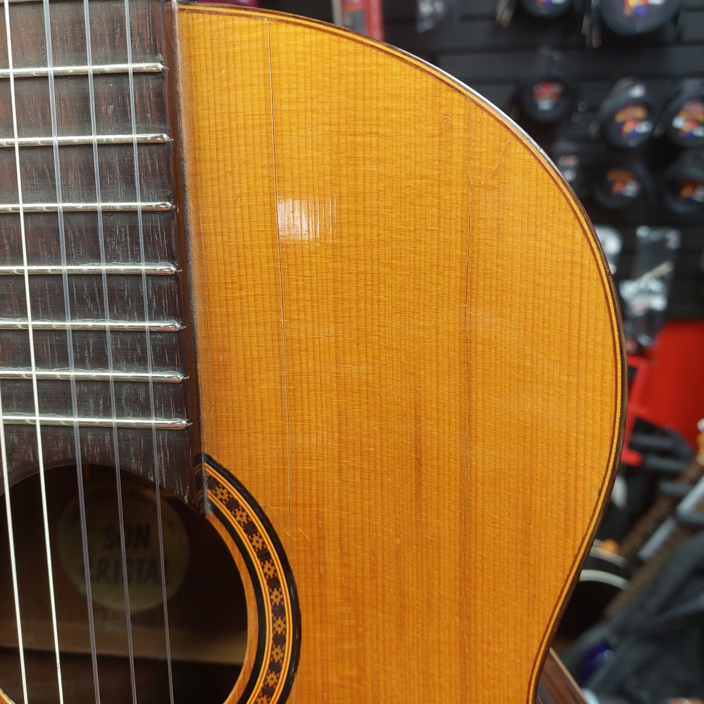 1960's-1970's Di Giorgio No. 34 Classical Guitar - Natural Gloss (USED) "Made In Sao Paulo Brazil" (Has Body Damage Sold As Is)