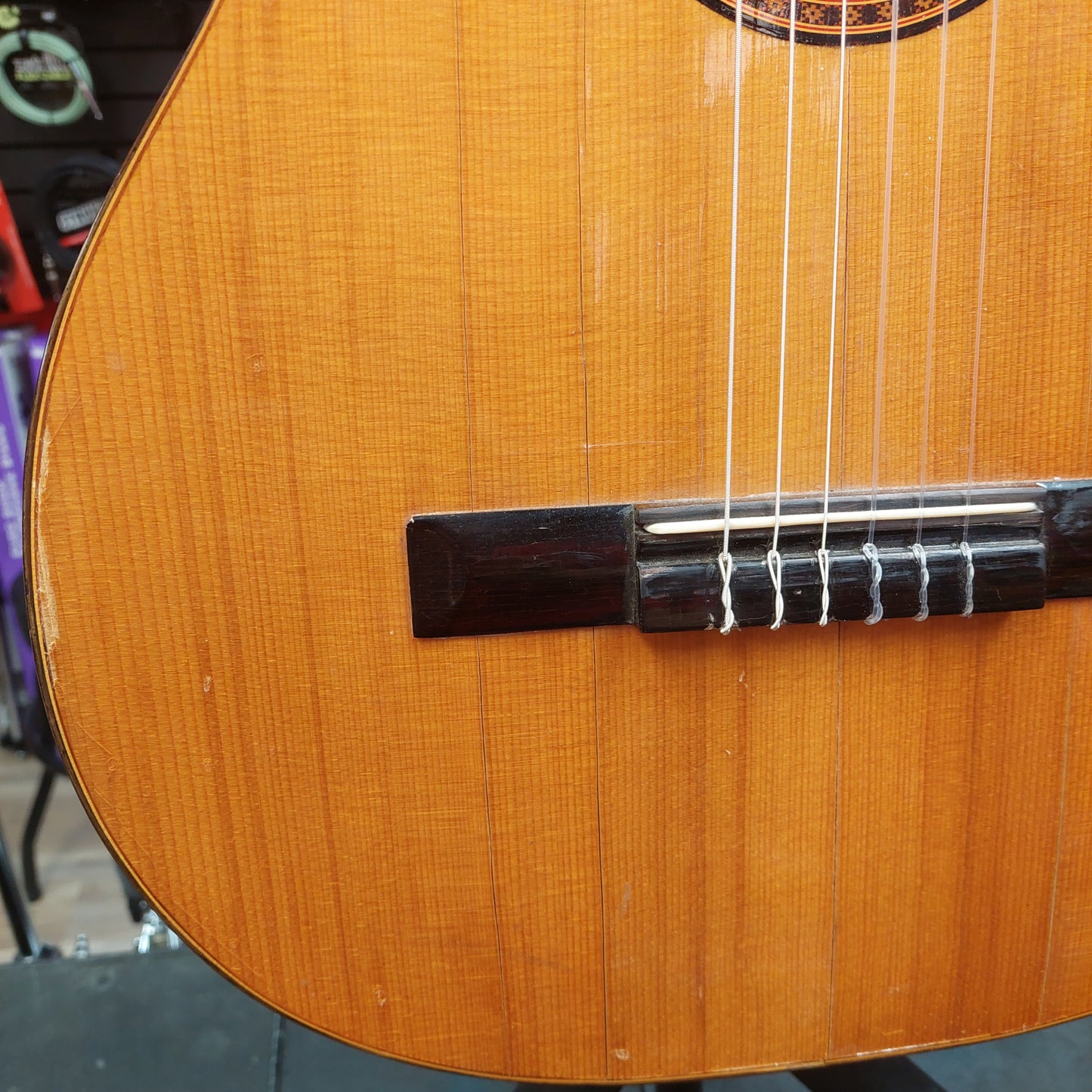 1960's-1970's Di Giorgio No. 34 Classical Guitar - Natural Gloss (USED) "Made In Sao Paulo Brazil" (Has Body Damage Sold As Is)