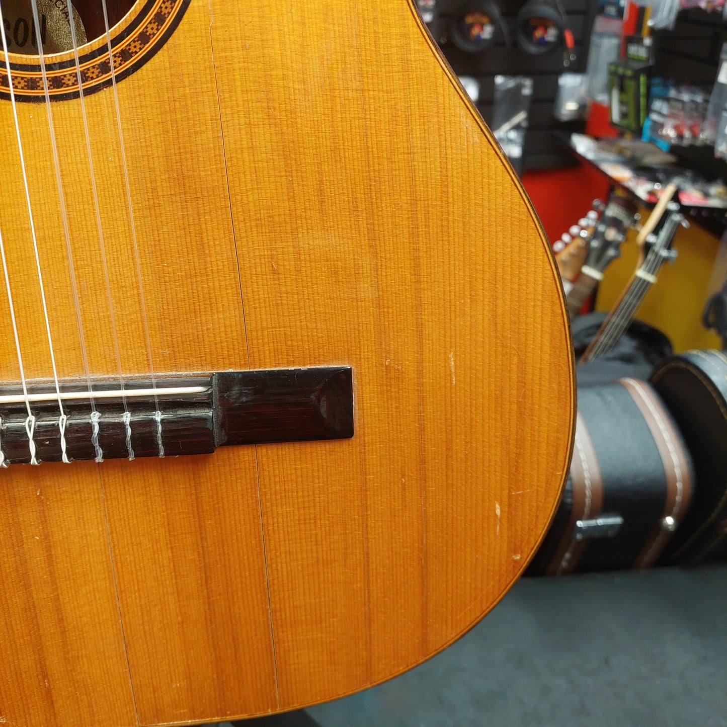 1960's-1970's Di Giorgio No. 34 Classical Guitar - Natural Gloss (USED) "Made In Sao Paulo Brazil" (Has Body Damage Sold As Is)