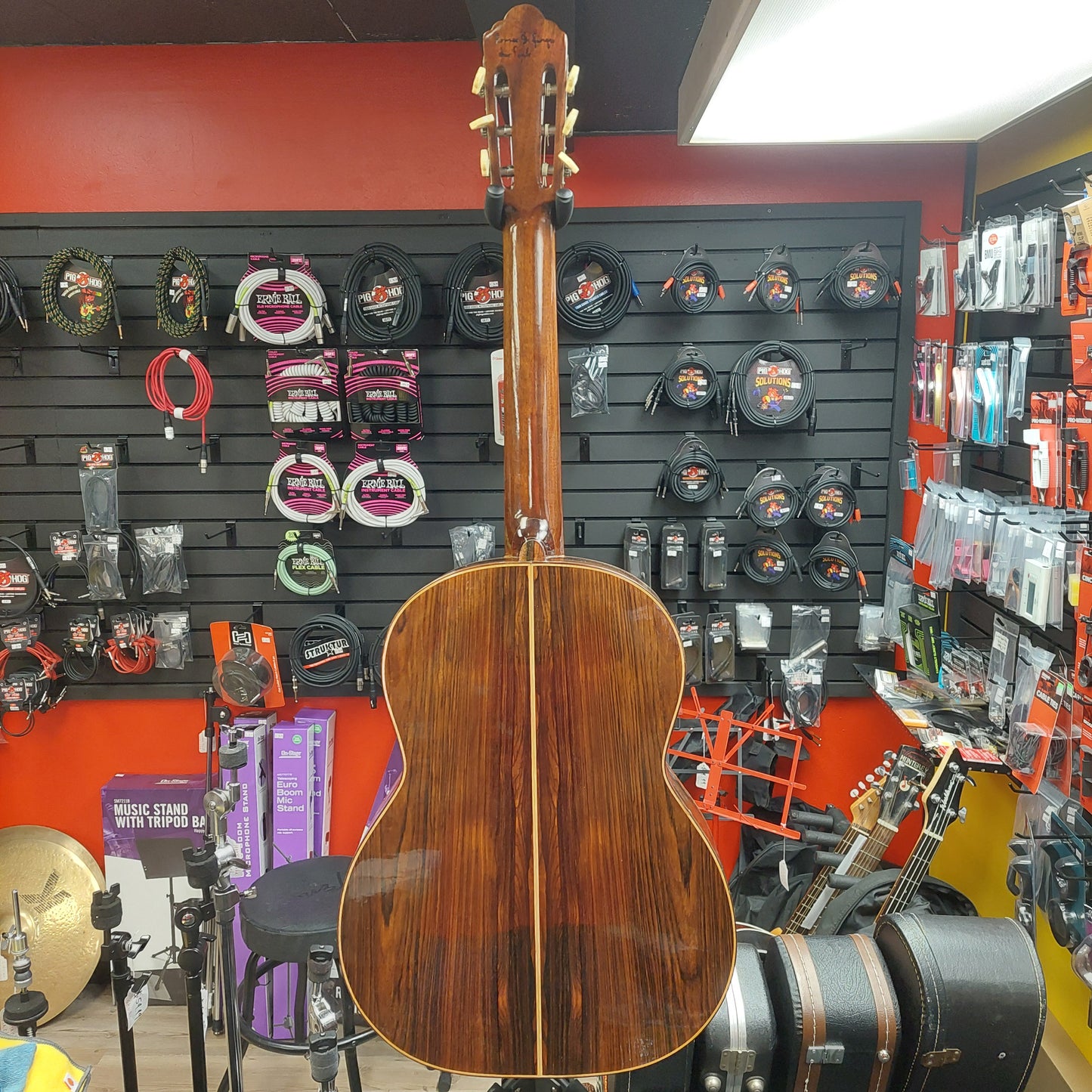 1960's-1970's Di Giorgio No. 34 Classical Guitar - Natural Gloss (USED) "Made In Sao Paulo Brazil" (Has Body Damage Sold As Is)