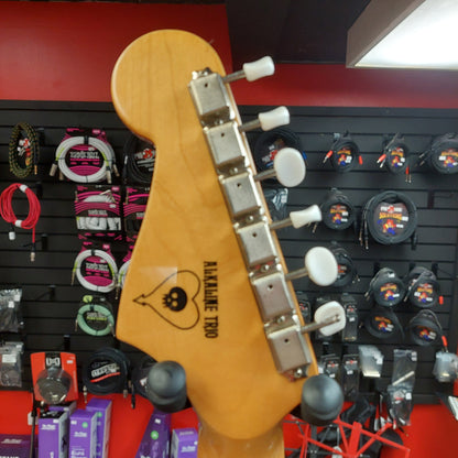 2017 Fender California Series Alkaline Trio Malibu Parlor Acoustic Guitar - Mahogany SN# CSG17000780 "Sold As Is" Has Broken Head On Machine Head Tuner