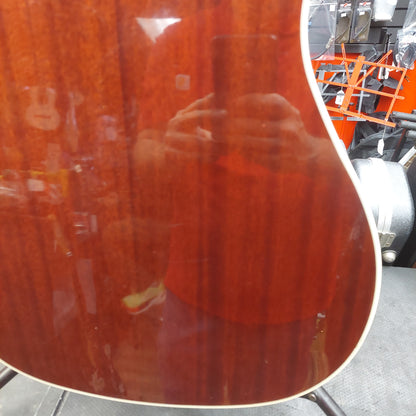 2017 Fender California Series Alkaline Trio Malibu Parlor Acoustic Guitar - Mahogany SN# CSG17000780 "Sold As Is" Has Broken Head On Machine Head Tuner