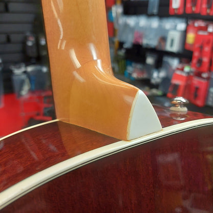 2017 Fender California Series Alkaline Trio Malibu Parlor Acoustic Guitar - Mahogany SN# CSG17000780 "Sold As Is" Has Broken Head On Machine Head Tuner