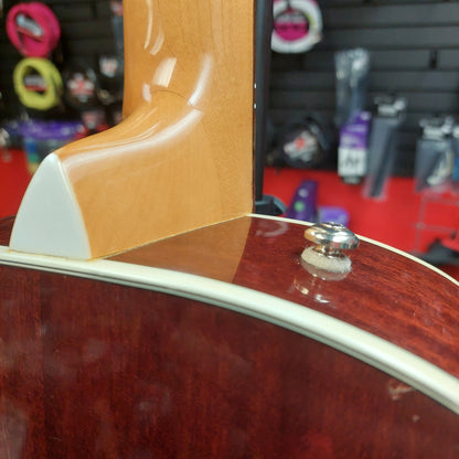 2017 Fender California Series Alkaline Trio Malibu Parlor Acoustic Guitar - Mahogany SN# CSG17000780 "Sold As Is" Has Broken Head On Machine Head Tuner
