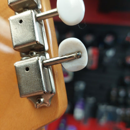 2017 Fender California Series Alkaline Trio Malibu Parlor Acoustic Guitar - Mahogany SN# CSG17000780 "Sold As Is" Has Broken Head On Machine Head Tuner