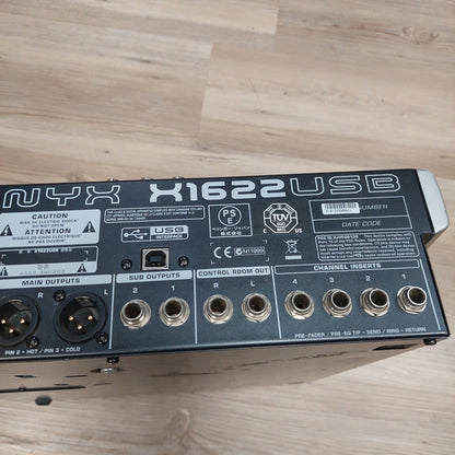 Behringer X1622 Mixing Board w/ Power Cable (USED)