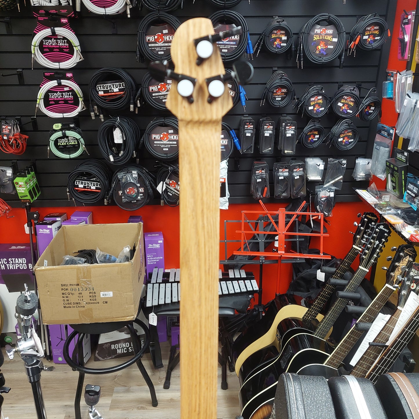Gerry Edmonds 3-String Avo Uvezian Cigar Box Guitar "Made In Hemet California" SN# G284