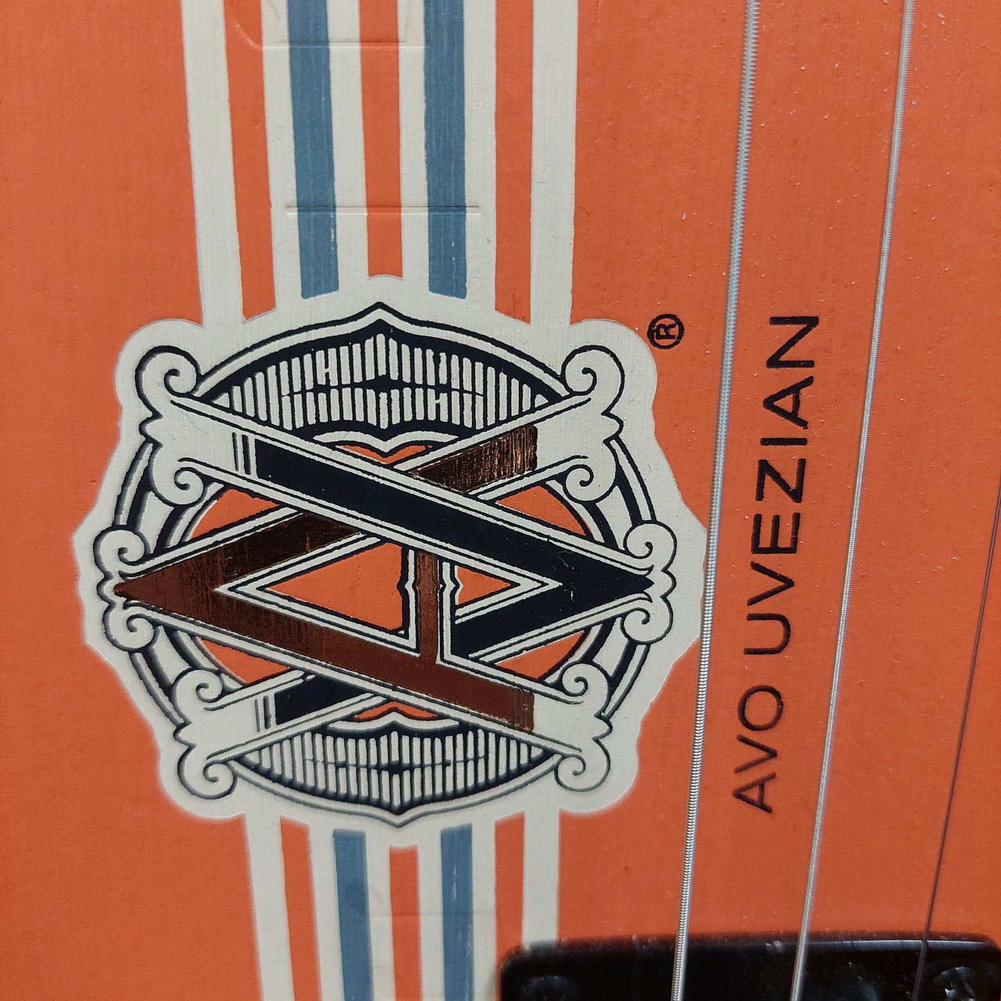 Gerry Edmonds 3-String Avo Uvezian Cigar Box Guitar "Made In Hemet California" SN# G284