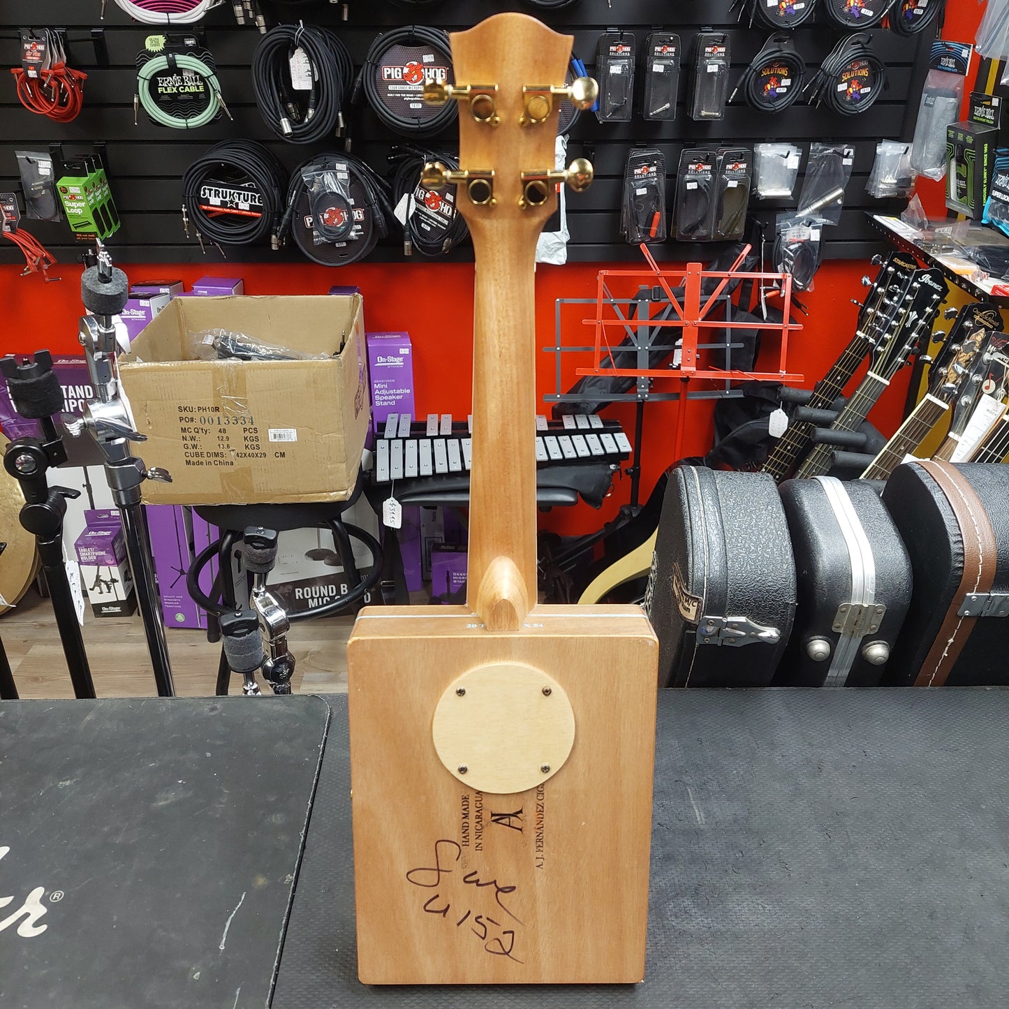 Gerry Edmonds H Upmann Cigar Box Concert Ukulele "Made In Hemet California" SN# U152