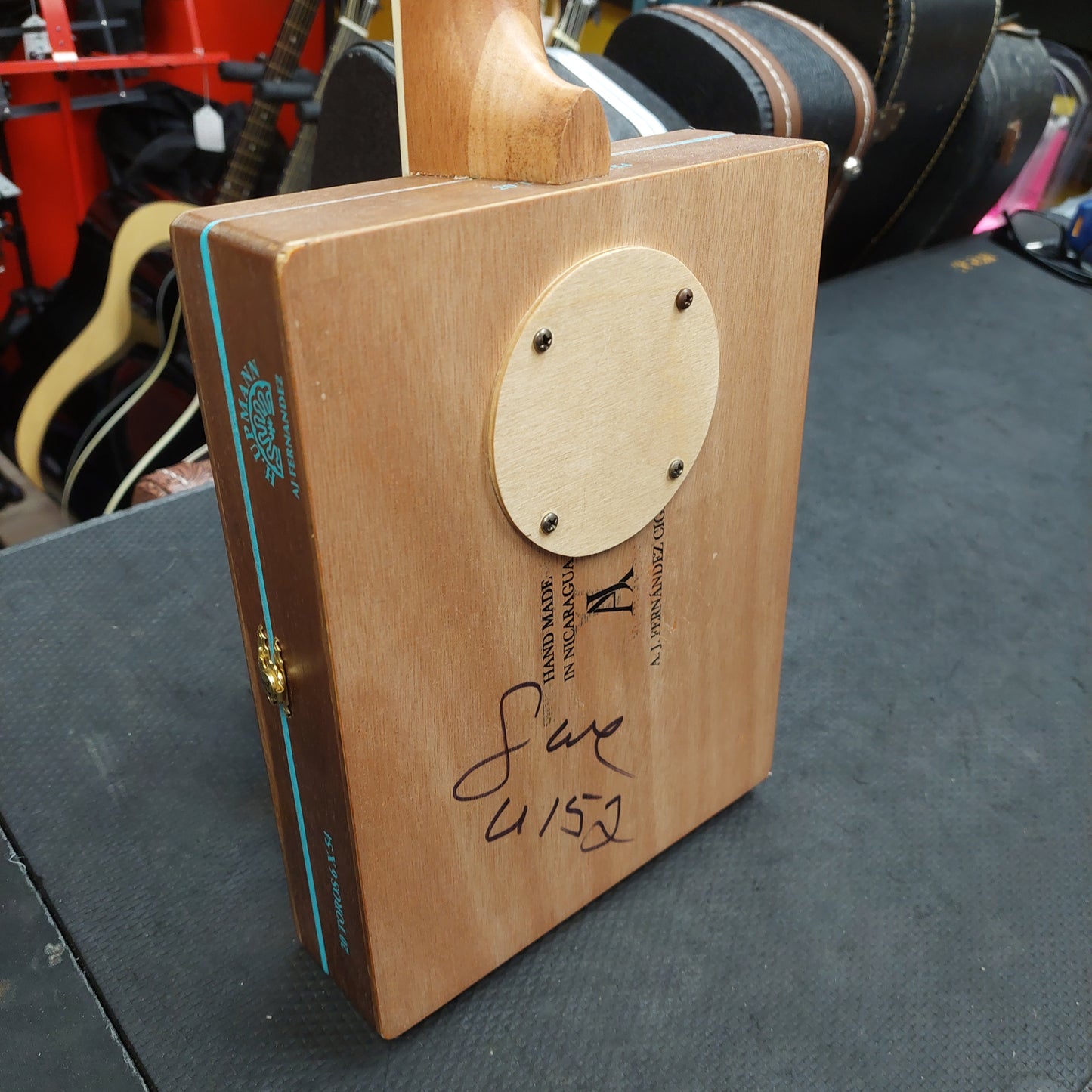 Gerry Edmonds H Upmann Cigar Box Concert Ukulele "Made In Hemet California" SN# U152