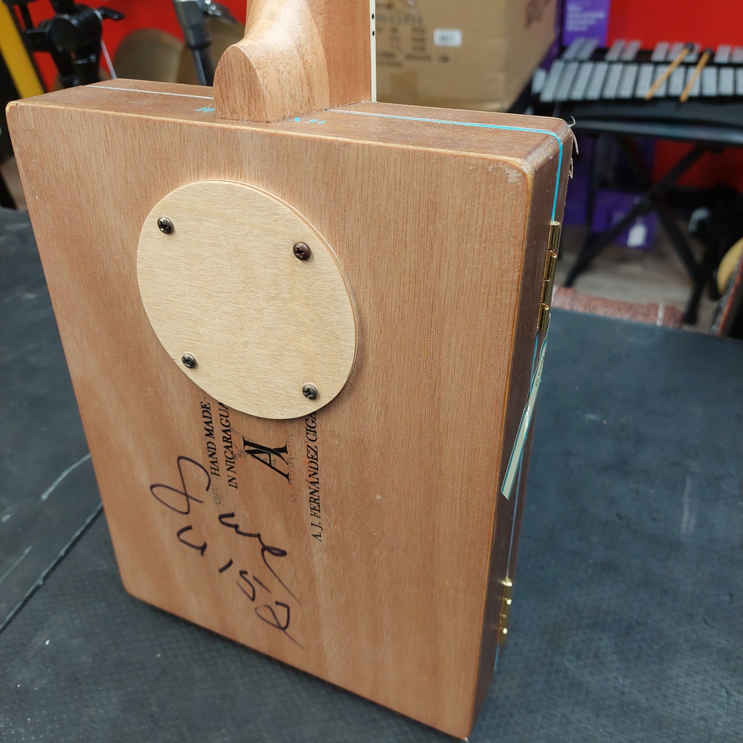 Gerry Edmonds H Upmann Cigar Box Concert Ukulele "Made In Hemet California" SN# U152