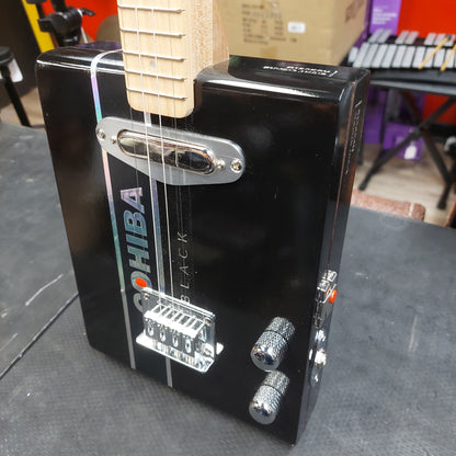 Gerry Edmonds Cohiba Black Cigar Box Electric Concert Ukulele "Made In Hemet California" SN# U157