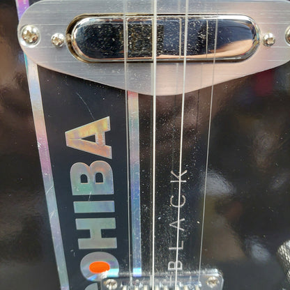Gerry Edmonds Cohiba Black Cigar Box Electric Concert Ukulele "Made In Hemet California" SN# U157