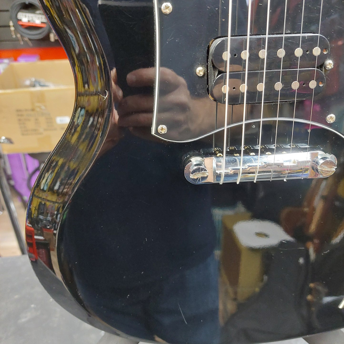Maestro by Gibson SG Style Electric Guitar - Black Gloss (USED)