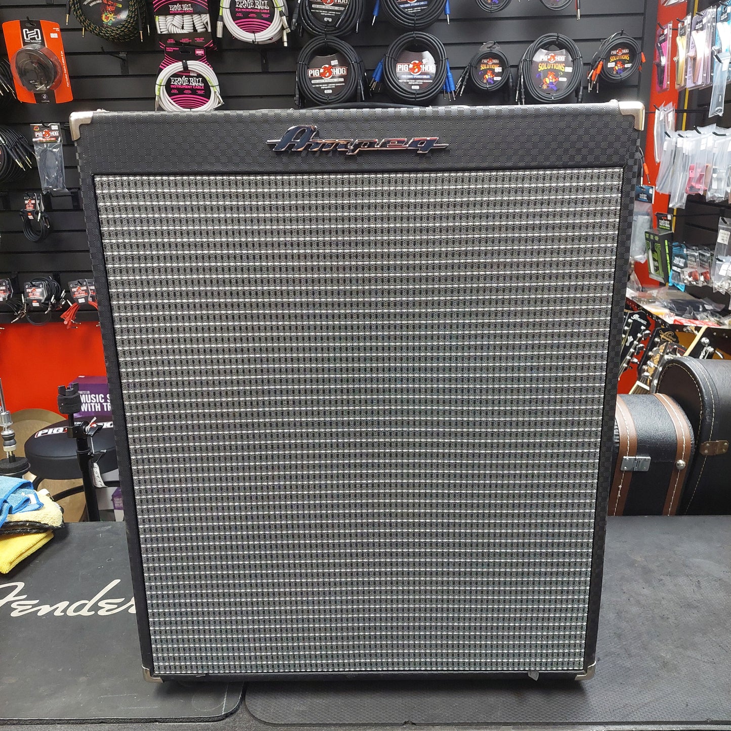 2021 Ampeg RB-210 Rocket Bass Combo Amplifier, 500 watt, 2x10” Speakers (USED) SN# (21)RB51F7218000682