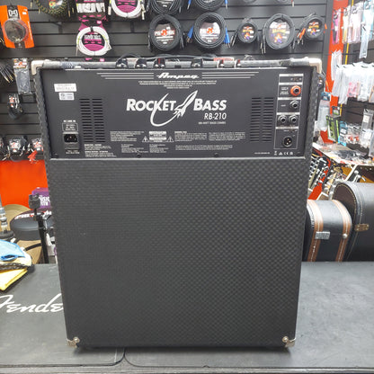 2021 Ampeg RB-210 Rocket Bass Combo Amplifier, 500 watt, 2x10” Speakers (USED) SN# (21)RB51F7218000682