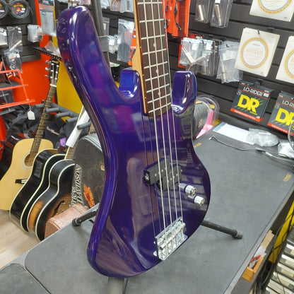 1999-2000 Washburn XB-100 4-String Bass Guitar - Metallic Purple (USED)