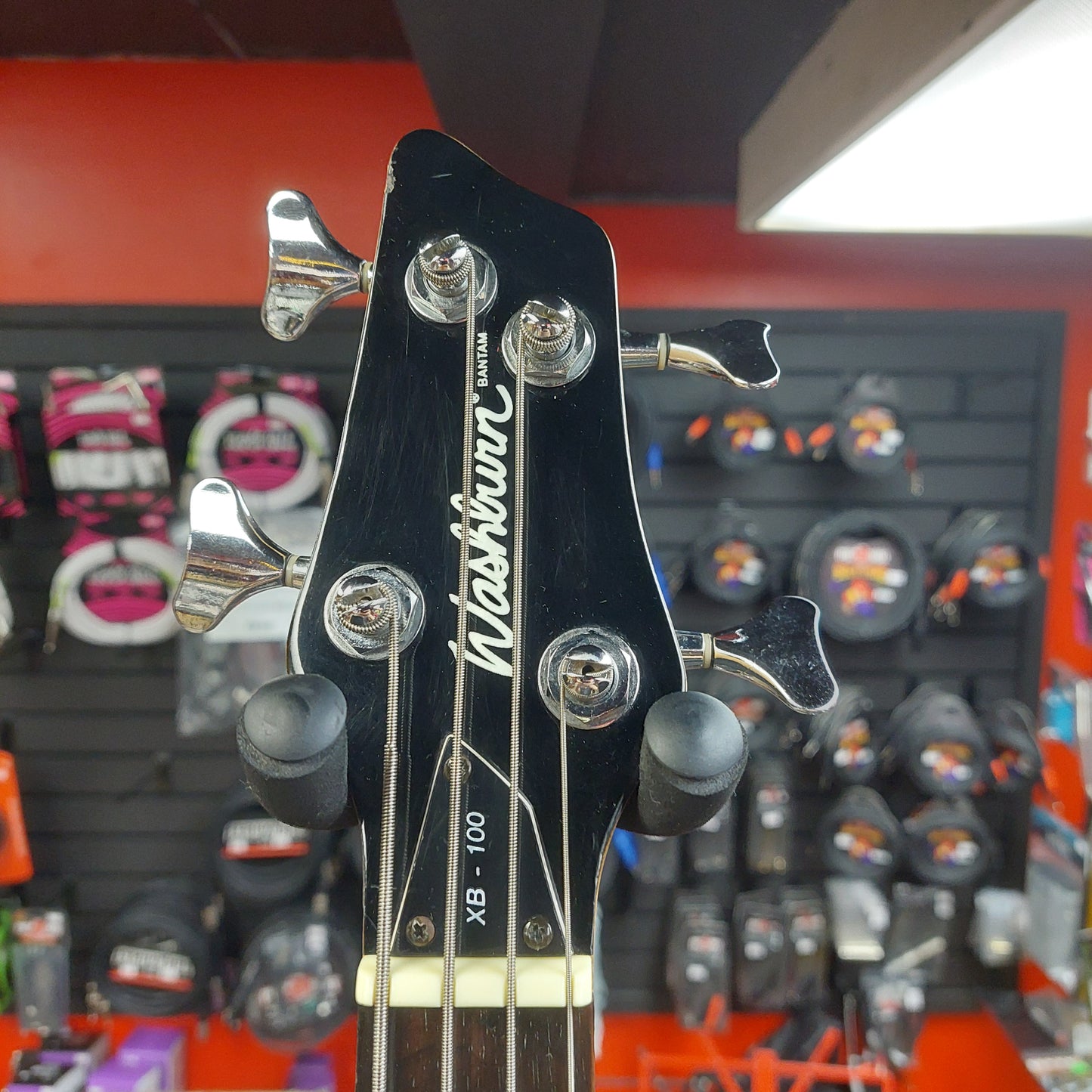 1999-2000 Washburn XB-100 4-String Bass Guitar - Metallic Purple (USED)