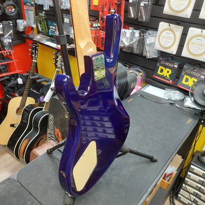 1999-2000 Washburn XB-100 4-String Bass Guitar - Metallic Purple (USED)