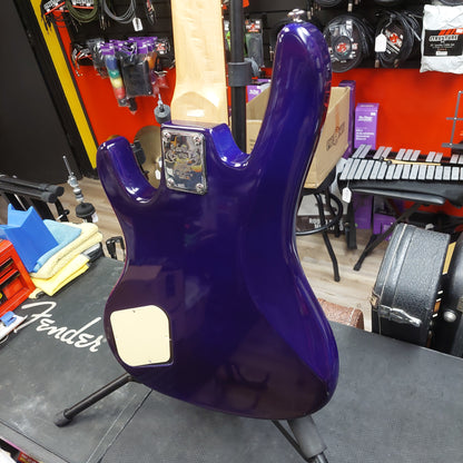 1999-2000 Washburn XB-100 4-String Bass Guitar - Metallic Purple (USED)