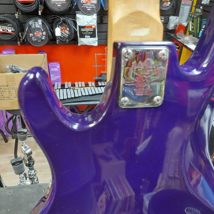 1999-2000 Washburn XB-100 4-String Bass Guitar - Metallic Purple (USED)