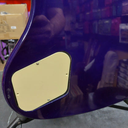 1999-2000 Washburn XB-100 4-String Bass Guitar - Metallic Purple (USED)