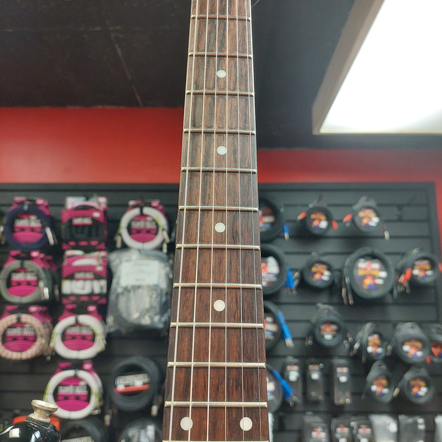 2006 Squier Mini Electric Guitar - Black Gloss SN# IC061029411