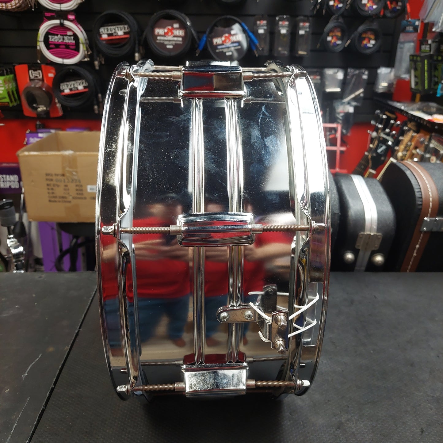 Sunlite 14" Snare Drum - Chrome Steel (USED)