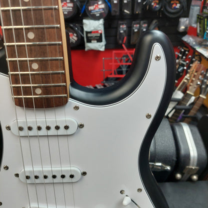 2024 Squier Stratocaster SSS Electric Guitar - Black SN# CMCH24027668